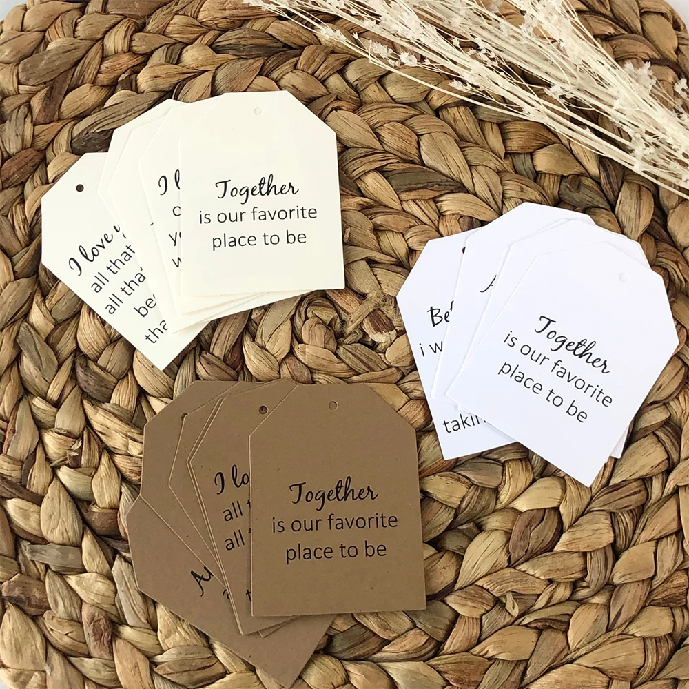 Personalized 8pcs Wedding Centerpiece  Love And Marriage Quotes Easy Reception Decor Table Tags Wedding Party Favors Gift Label