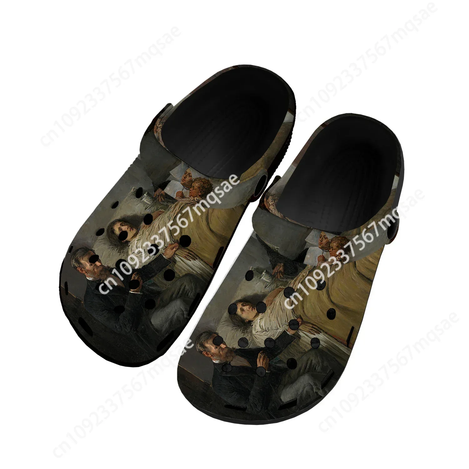 Picasso Oil Paint Science And Compassion Home Clogs Custom Water Shoes Mens Womens Teenager Shoes Breathable Beach Hole Slippers