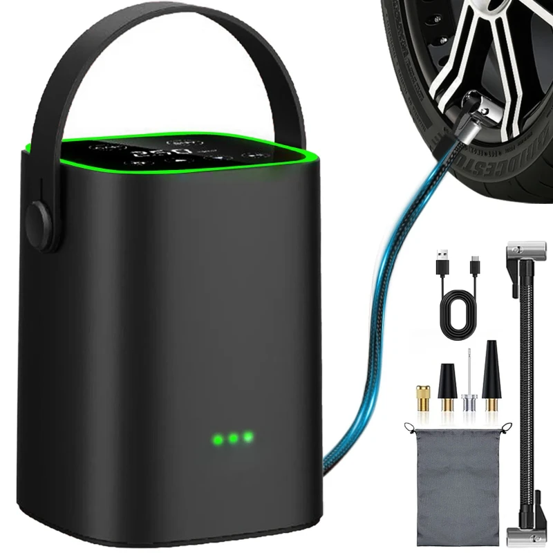 

Air Compressor High Pressure Tire Inflator Portable Air Pump Car Tire Compressor Electric Pump Portable