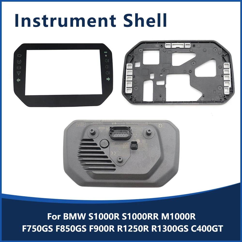 

For BMW S1000R F750GS F850GS F900R R1250R Instrument TFT Display Dashboard Cover Fixing Bracket LCD Glass Screen Outer Panel