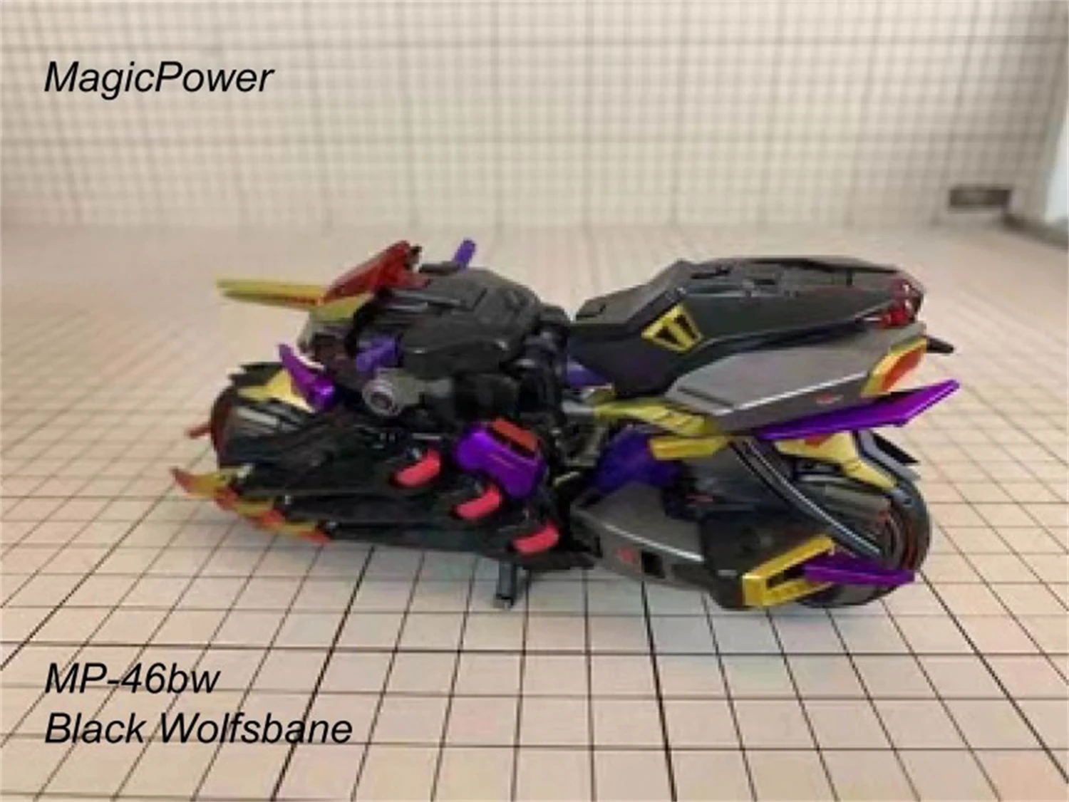 [Auf Lager] magische Macht Transformation MP-46BW mp46bw black arachnia schwarz wolfsbdne Action figur Roboter Spielzeug