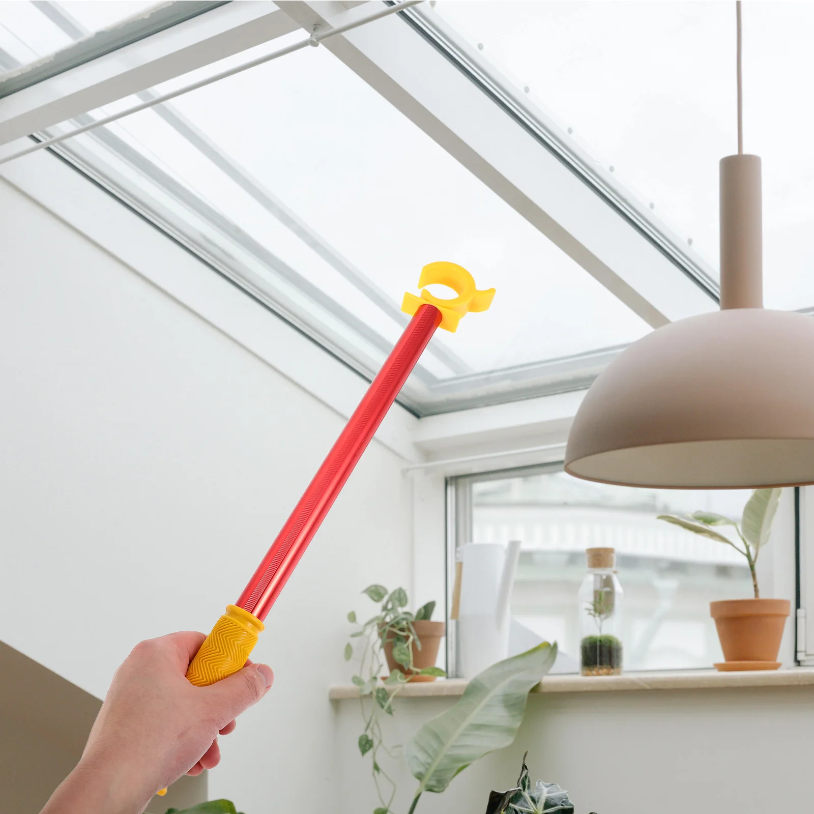 

Window Artifact Blind Rod for Opening Blinds Close Pole Wand Aluminum Alloy Awning Tool