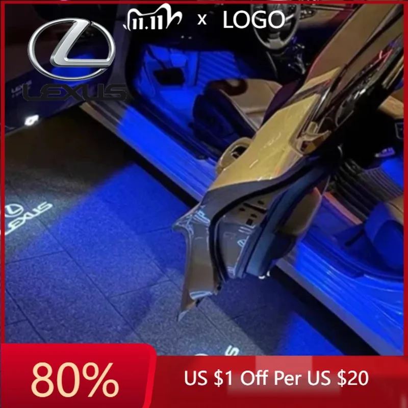 

2026 Hot Interior Stickers For Lexus IS250 IS200 CT200h GS300 LS430 RX450h LX570 IS300 ES RX LS IS NX CT LX Car Door HD Welcome