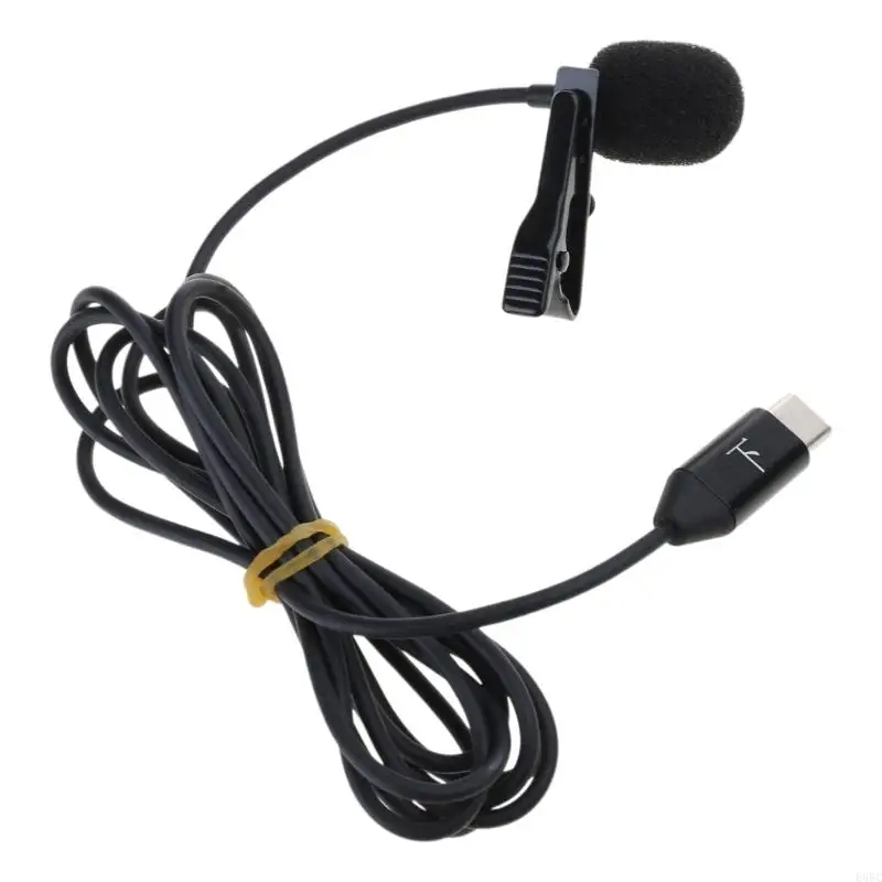 Microfone clipe à prova E65C com estendido para câmera 360