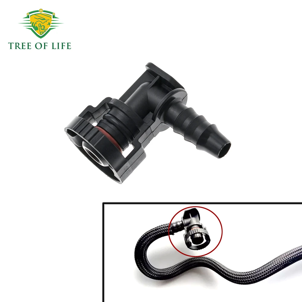 1/2X Fuel Line Pipe Hose Connect Connector For Renault Clio III Megane I Kangoo 1.6 16V K4M 7700113964 8200139172 77 00 113 964