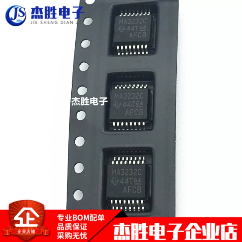 New original MAX3232CDBR MAX3232CPWR SMT SSOP16 receiver transceiver chip