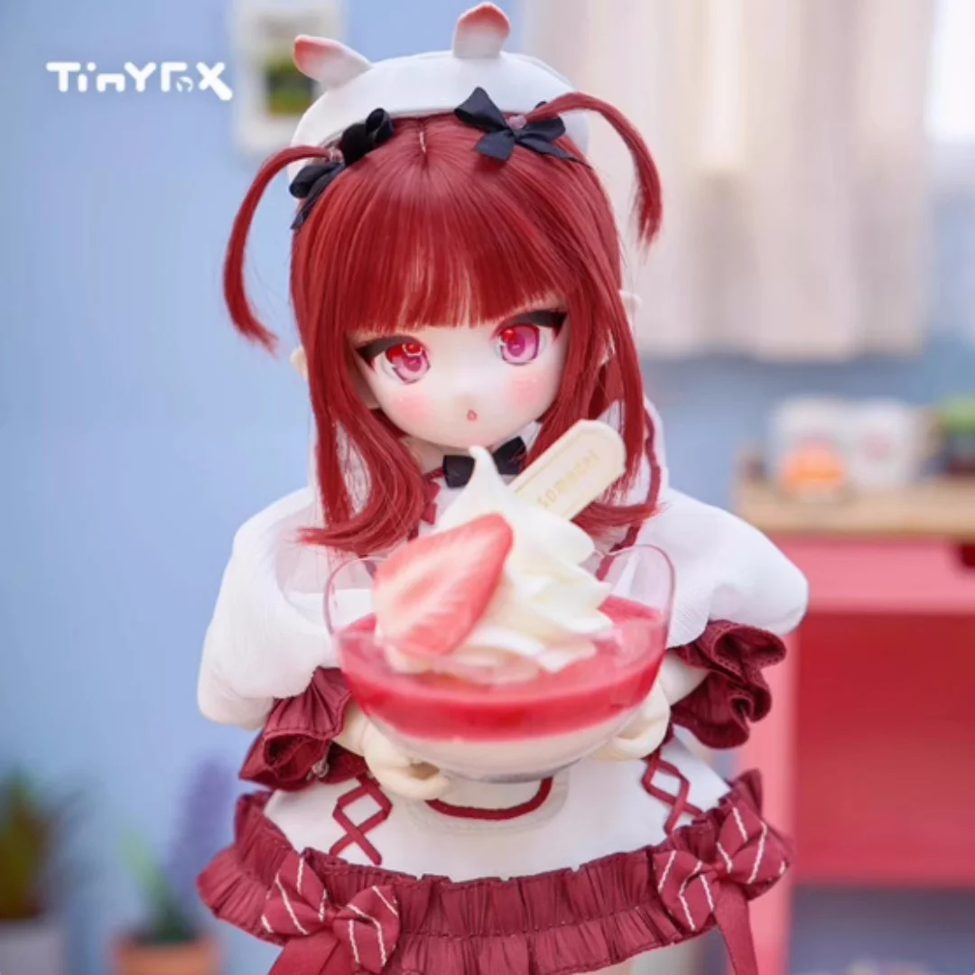 

BJD Doll Toys Red Dress Pilsey Rotatable Joints Quadratic Element Authority Genuine Octopus Cook Girls Cute 1/6 DIY 27.5cm Dolls