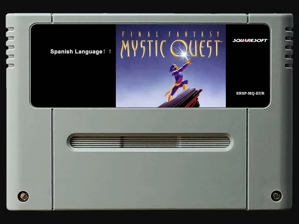 

16-битные игры ** Mystic Quest (испанская версия PAL!! Испанский язык!! )