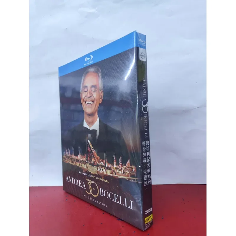 Andrea Bocelli 30 Years of Legend Memorial Concert Blu ray Two Disc High Definition