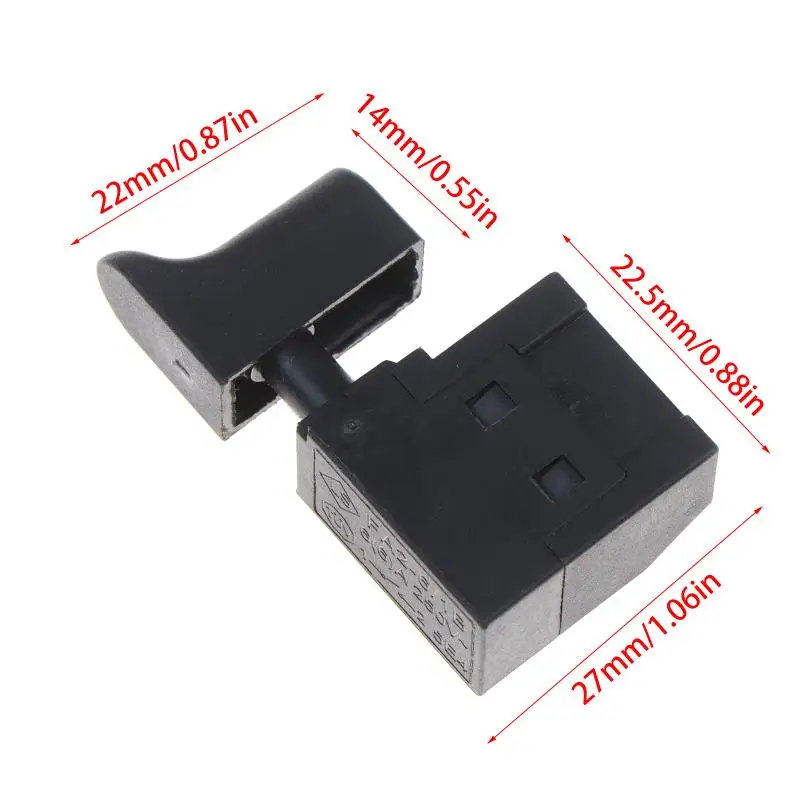 Speed Regulating Switch 6A 250V Trigger Button 4100 Cutting Machine Switch For Electric Drill Planer Cordless Drill Switch
