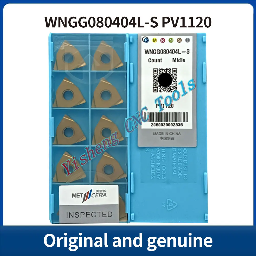 METCERA 切削工具 WNGG080402L-S WNGG080402R-S WNGG080404L-S WNGG080404R-S PV1120 PV4312 タングステンカーバイド CNC インサート