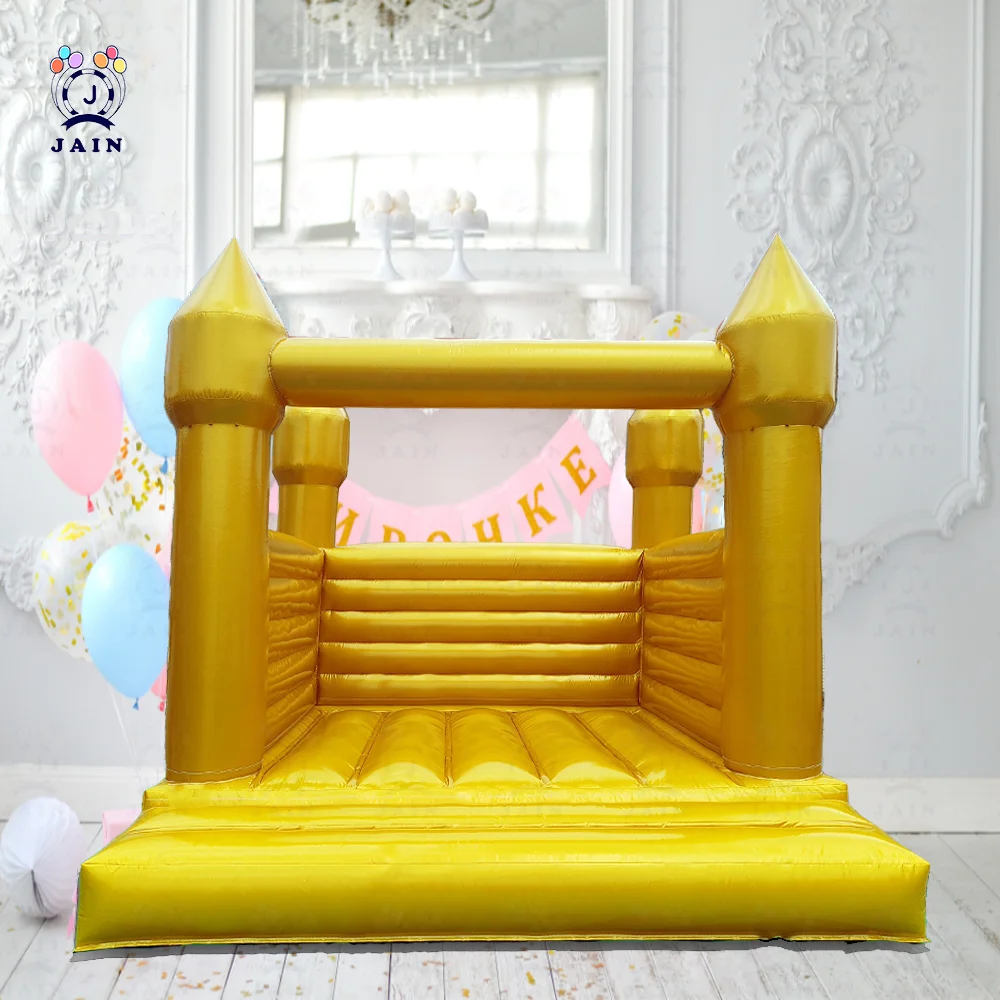 Inflatable Bounce Castle for Adults Kids，Large PVC Bounce House with Upgrade Powerful Blower, Commercial Bounce House Wedding