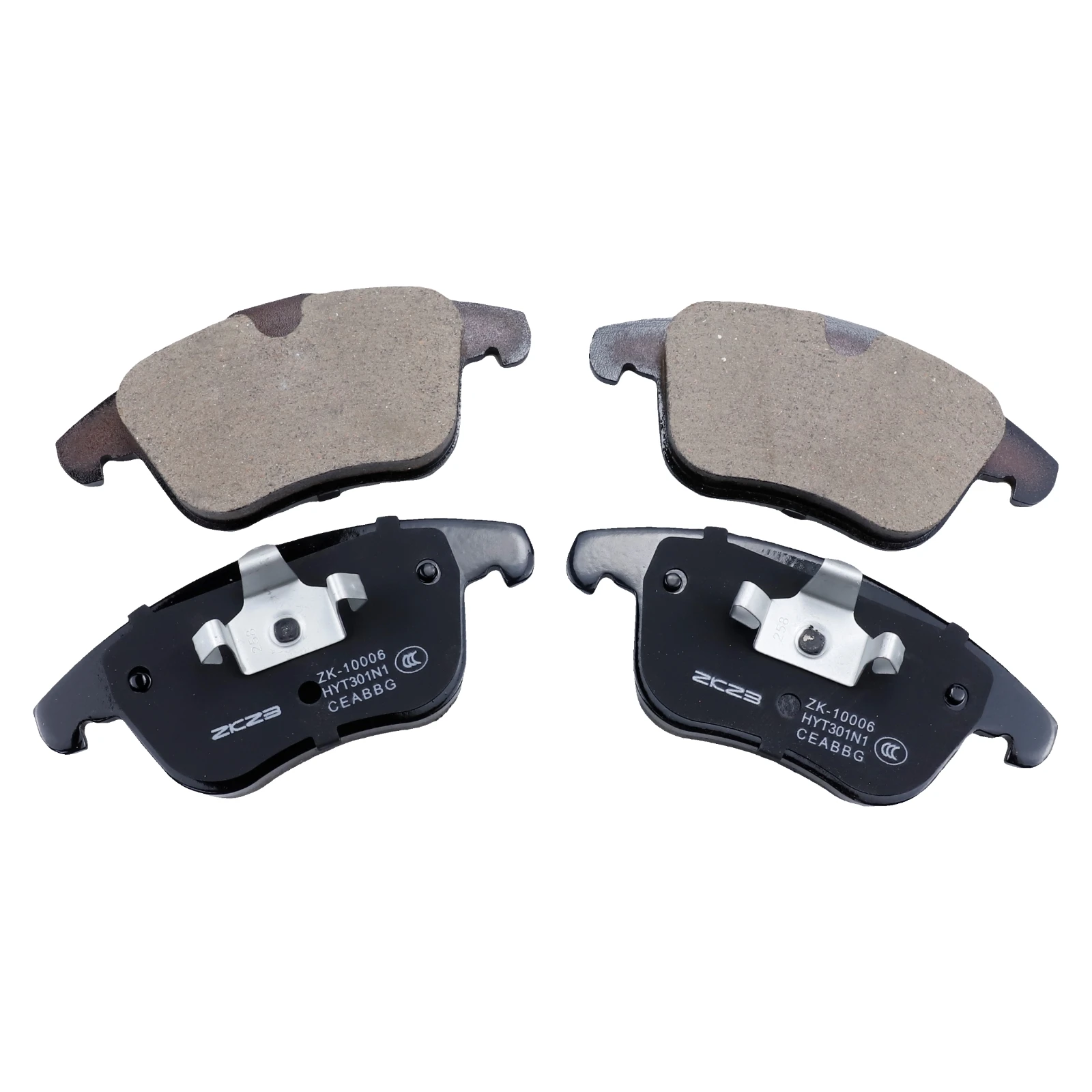 Front Brake Pads For MG eHS EZS GS HS MG5 MG6 BYD e5 QIN ROEWE Ei5 ei6 eRX5 i5 i6 RX5 VOLVO S60 S80 V60 V70 XC70 TRUMPCHI GS5