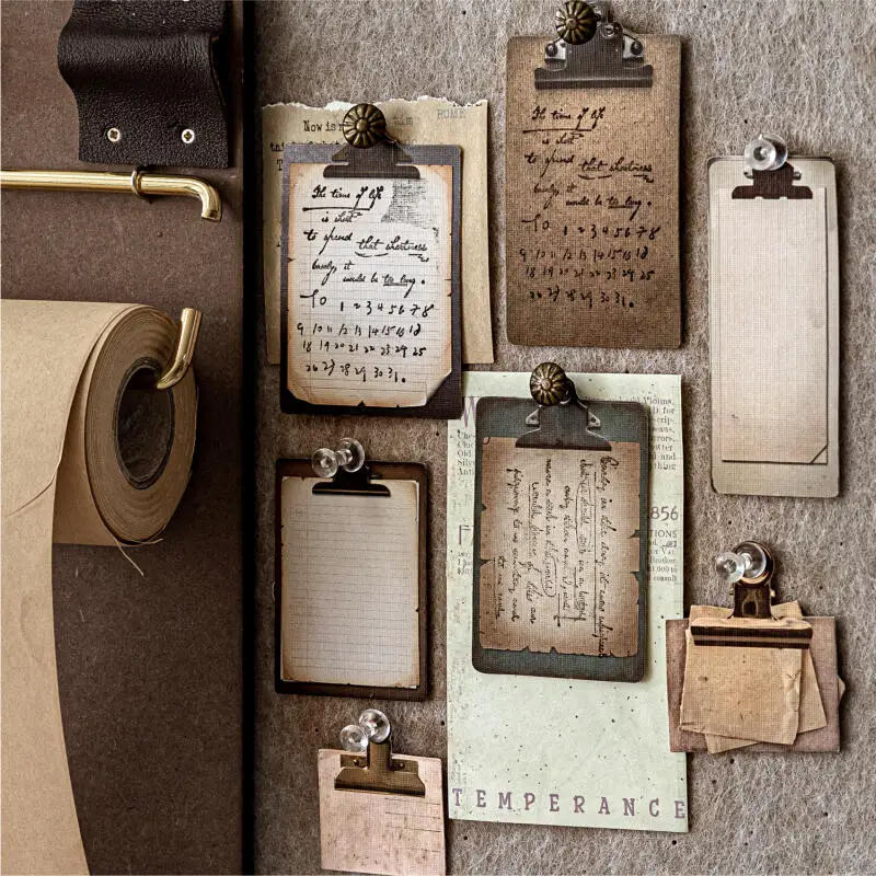 

Card Lover 50 шт. [Серрия Life ручной работы] Текстурированная бумага на пуговицах Цветочная ткань Винтажный стиль Декоративные материалы Скрапбукинг