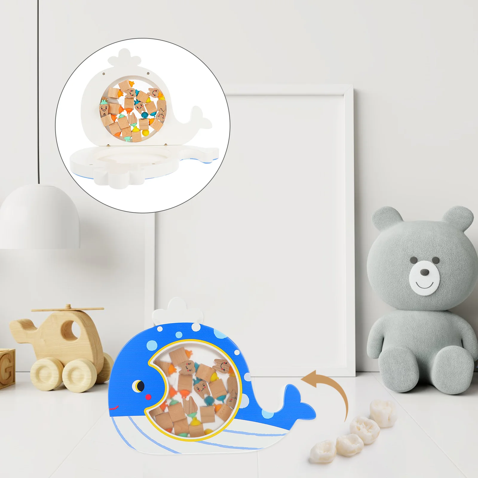 

20Pcs Baby Teeth Boxes Wooden Lanugo Bottles Large Storage Box Memorable Keepsake Gift Baby Teeth Box Newborn Lanugo Bottle