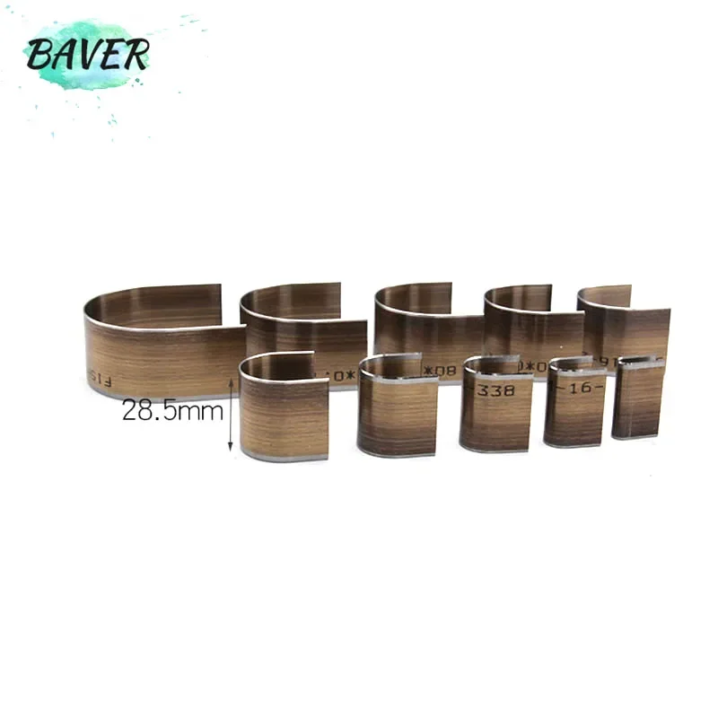 Leather Craft half round 5-50mm Die cut mould Punching Tools Japan steel blade semi circular shape Cutter handmade DIY Set