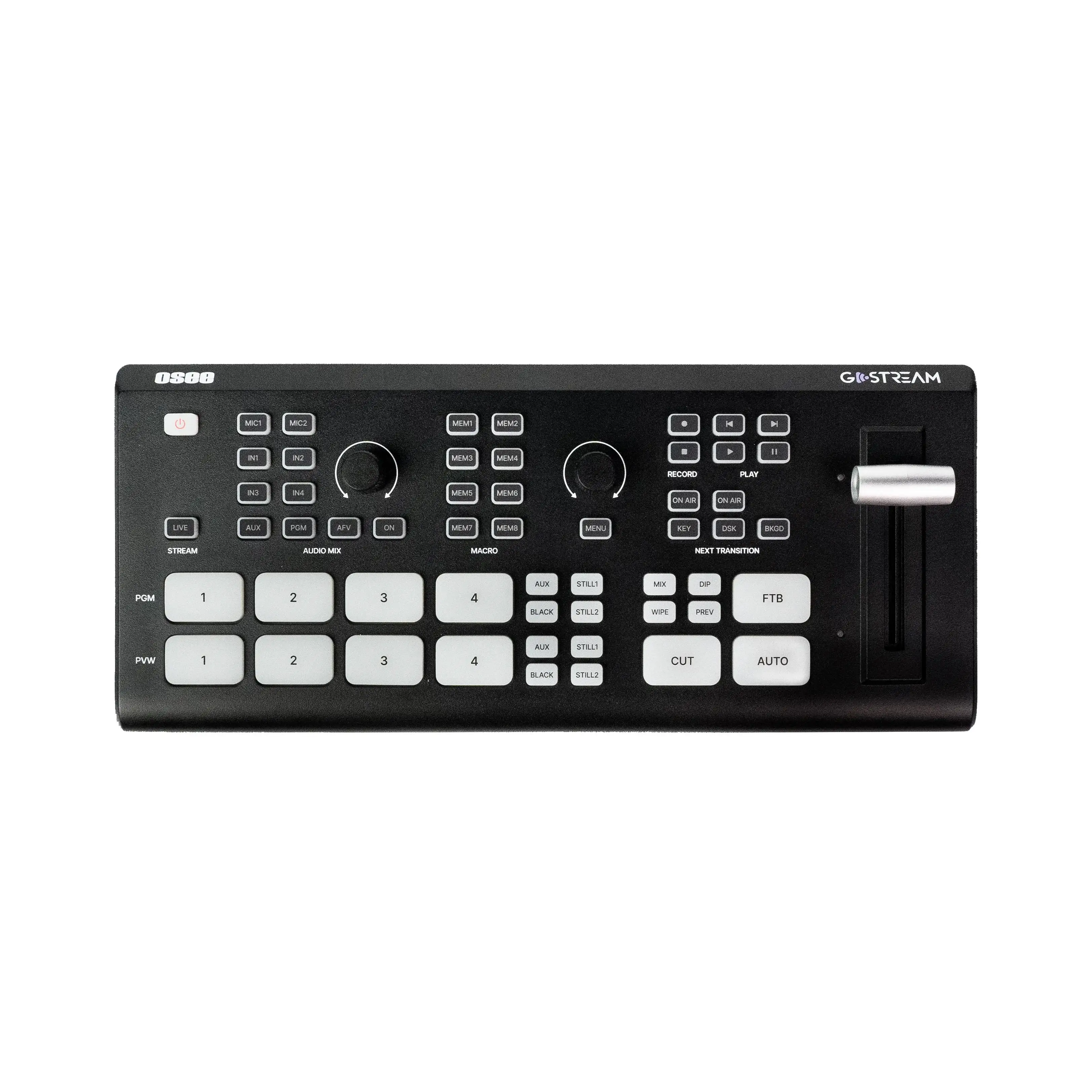 OSEE GoStream Deck Video Switcher 4-Channel USB HDMI-Compatible for  Live Streaming and Video Production Solution