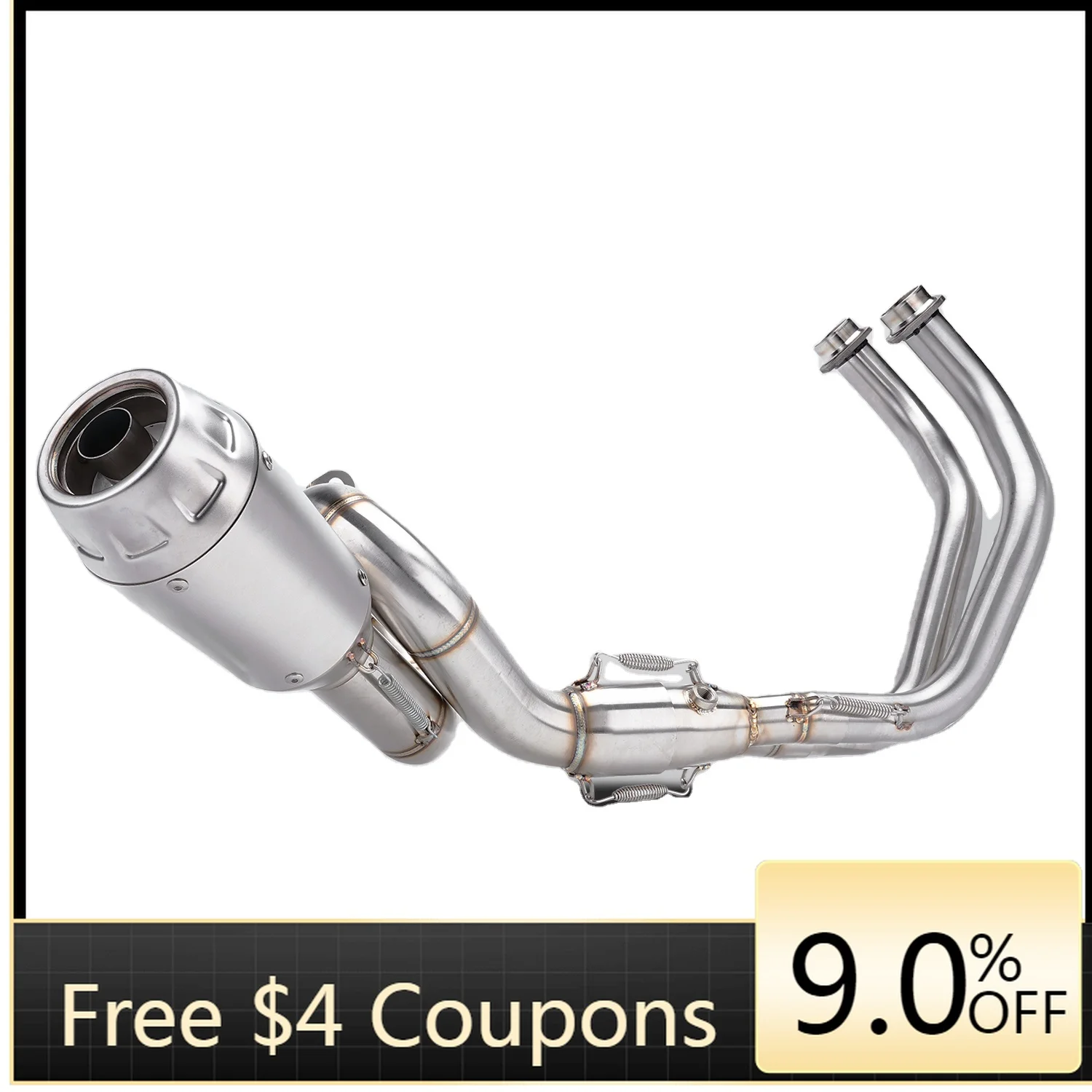 

STLF MT07 Motorcycle Exhaust System Modification Full Section with ARROW Escape for YAMA MT07 FZ07 XSR700