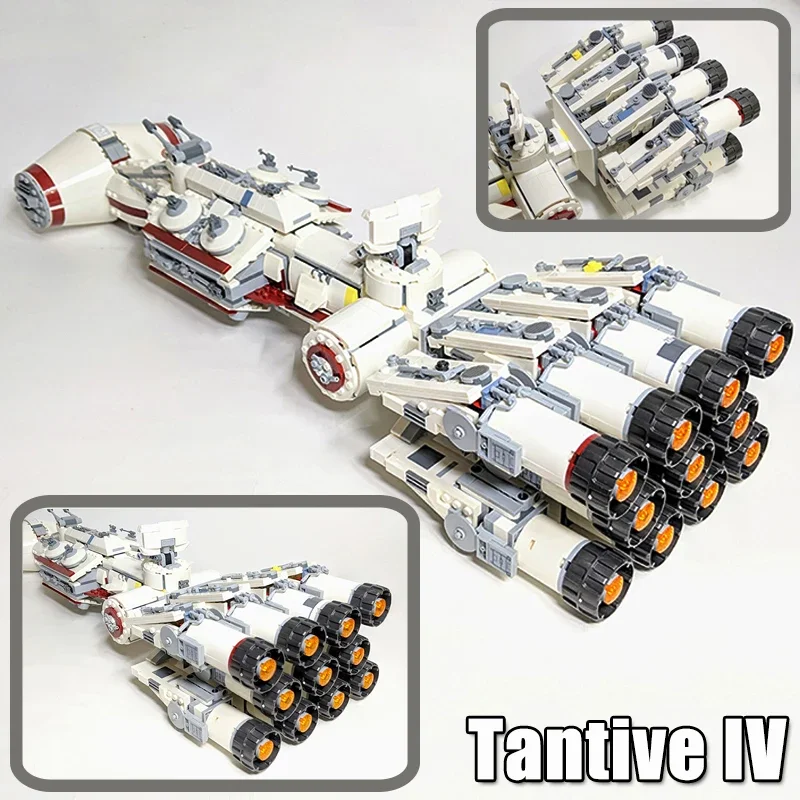 The Tantive IV Rebel Blockade Runner Model MOC Building Blocks Bricks Fit 11431 Gift Toys Kids Birthday Gift Children Space Wars