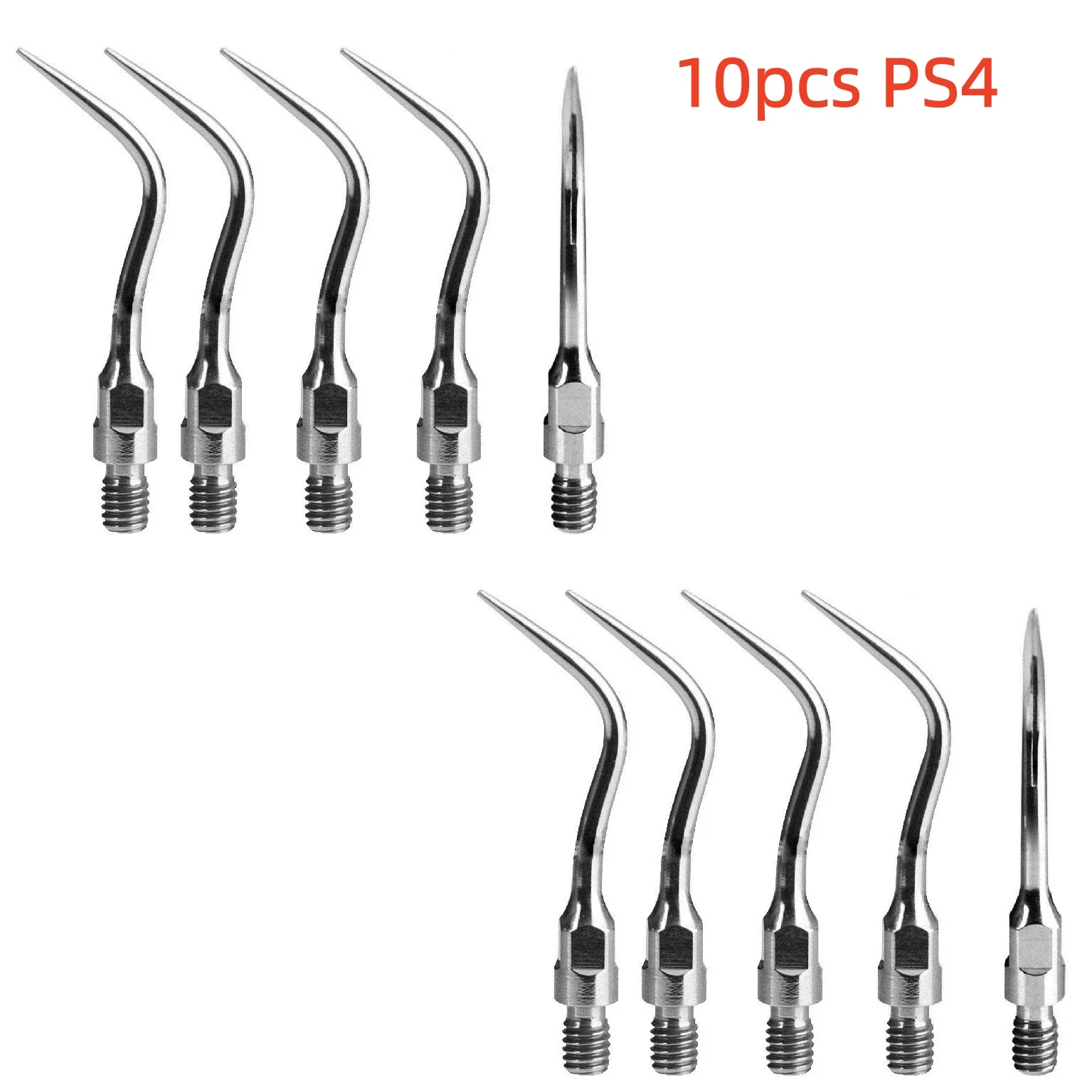 

1-10 шт. Стоматологические ультразвуковые пьезоэлектрические насадки для периодонтального скейлинга, совместимые с наконечником SIRONA PS4