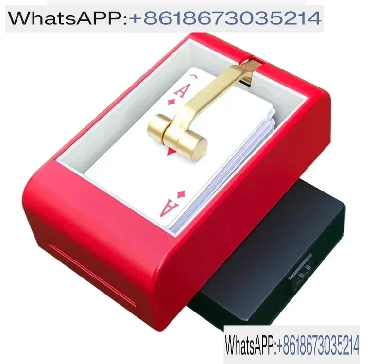 Revendedor de cartões inteligentes para jogar cartas, rotação de 360 °, universal, jogo automático, máquina de assinatura totalmente automática