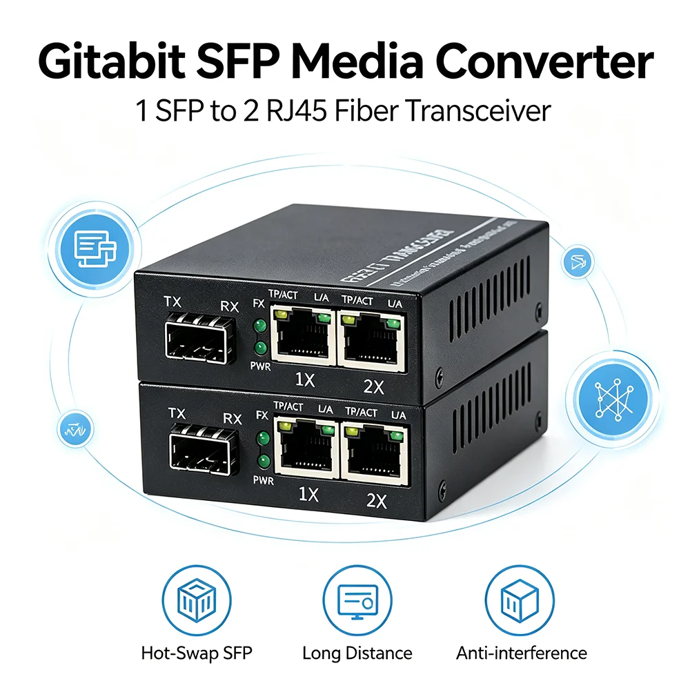 Kit Konverter Media Gigabit SF - Power Over Ethernet ulasan dan harga