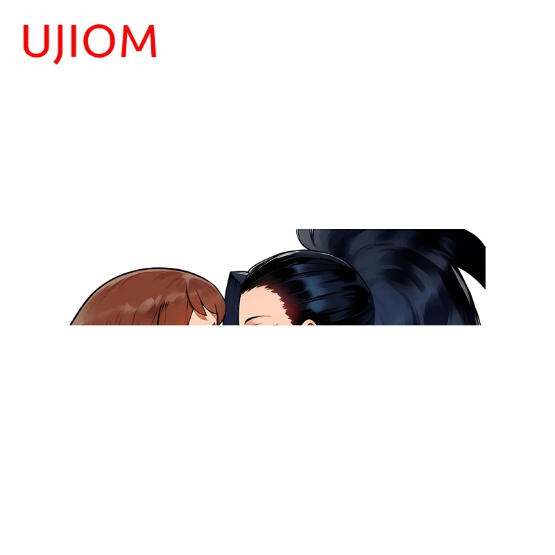 UJIOM Momo Yaoyorozu Uraraka Ochako Wall Sticker Artistic Attractive Scratch Proof Decal Suitable For Computer Case Home Decor