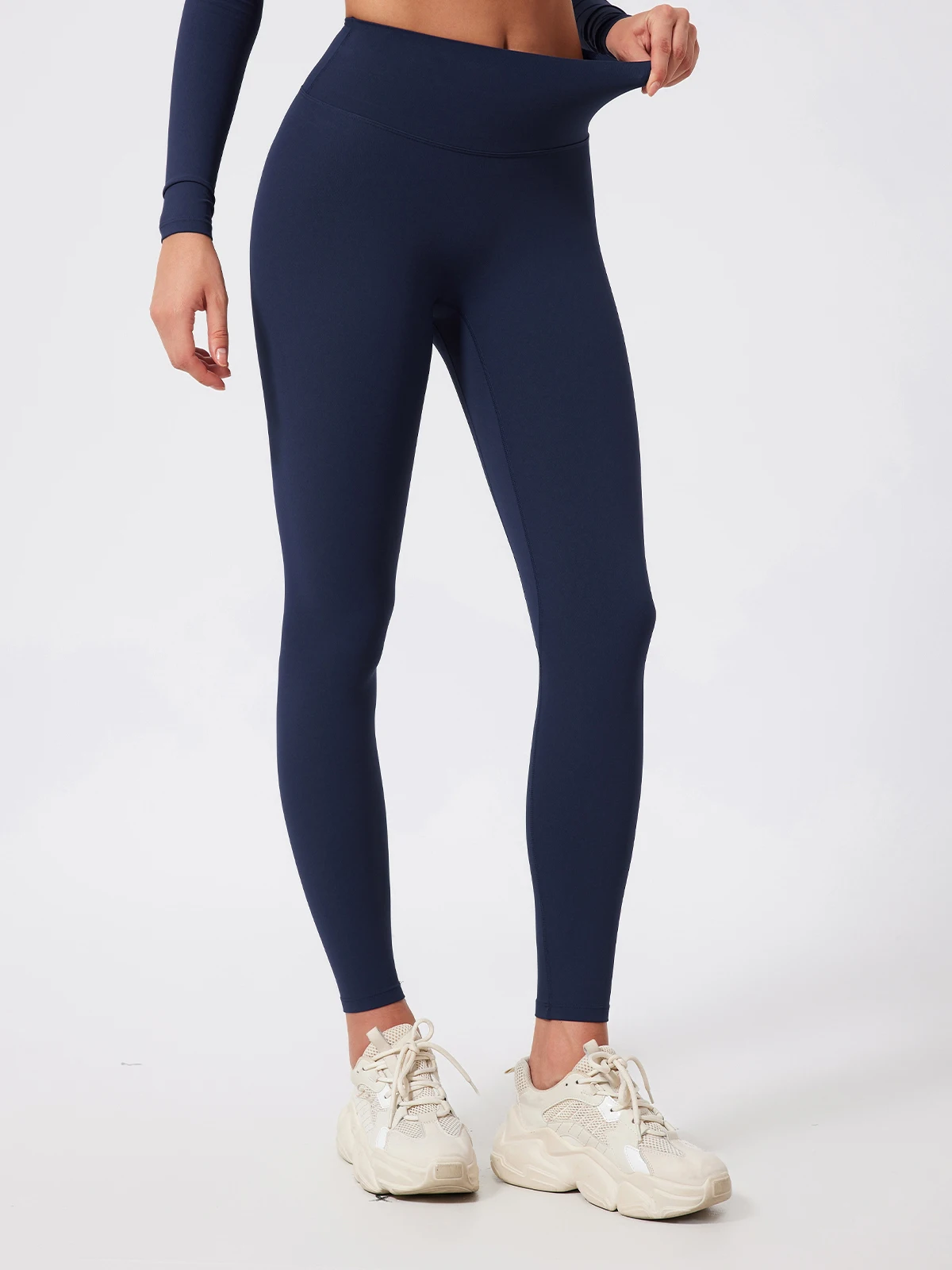 Neue Sommer High-Waist Sport-Leggings für Damen, Atmungsaktive Enge Hosen, Outdoor-Sportbekleidung, Damen-Gym-Sporthosen, Yoga-Damenhosen – Detail 20