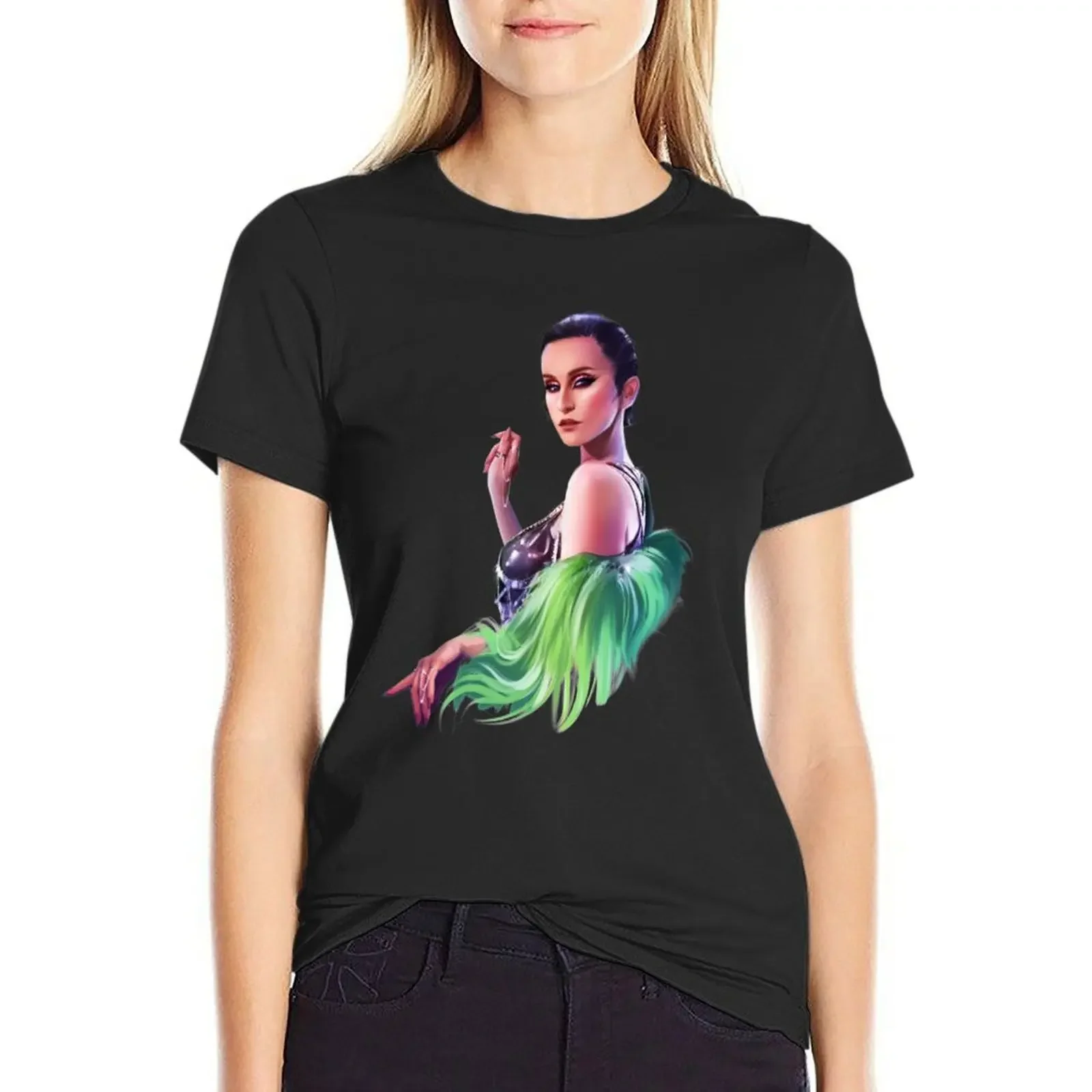 

GO_A T-Shirt plus size tops shirts graphic tees new edition t-shirt dress for Women plus size