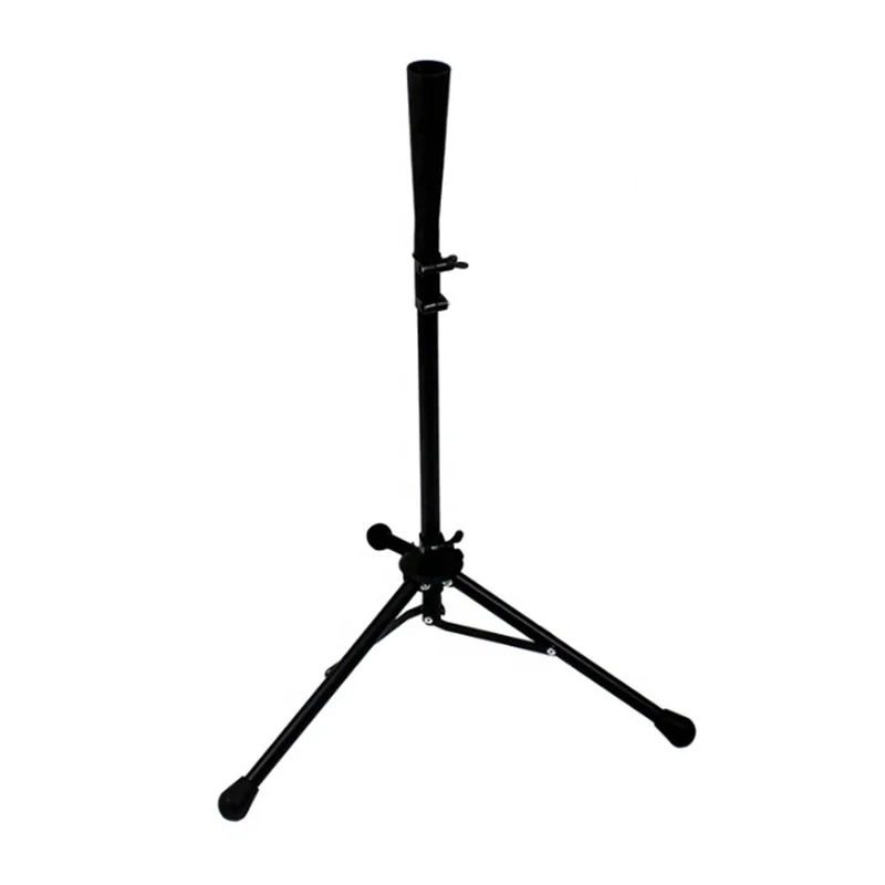 1pc Baseball Batting Tee Tripod Adjustable Tripod Stand Tee for Hitting Training Practice Portable Foldable for Adult Beginner