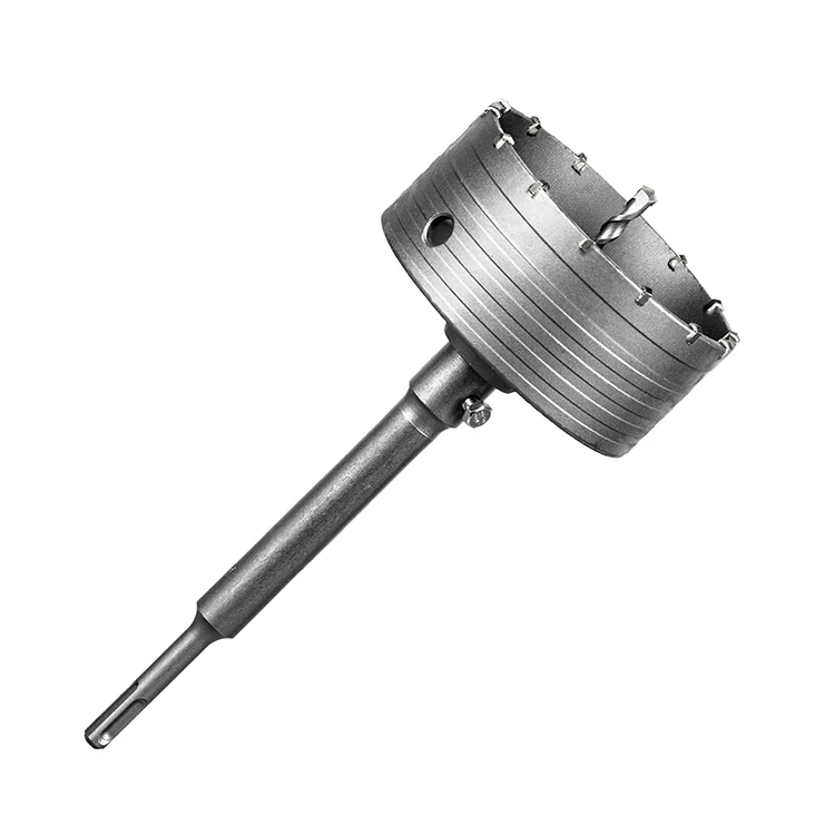 125mm TCT Core Bit for Concrete 220mm SDS Plus Shank Connecting Rod 110mm Center Positioning Drill Bits
