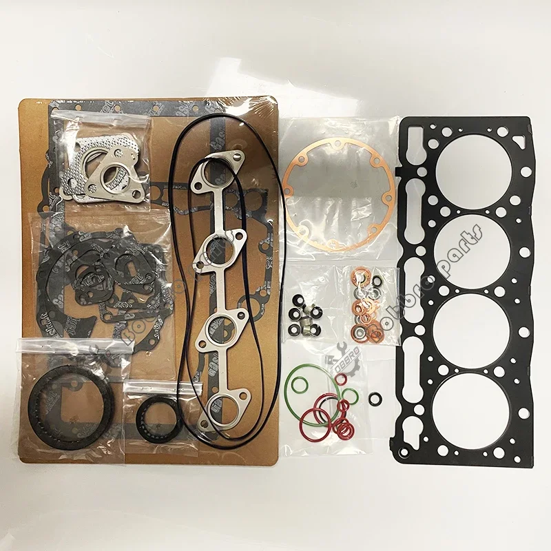 V1405 V1405L Overhaul Full Gasket Kit For Kubota Tractor NZ210 Loader 605 606 Combine R1-30 R1-301 R1-301T R1-35 R1-351T X-24