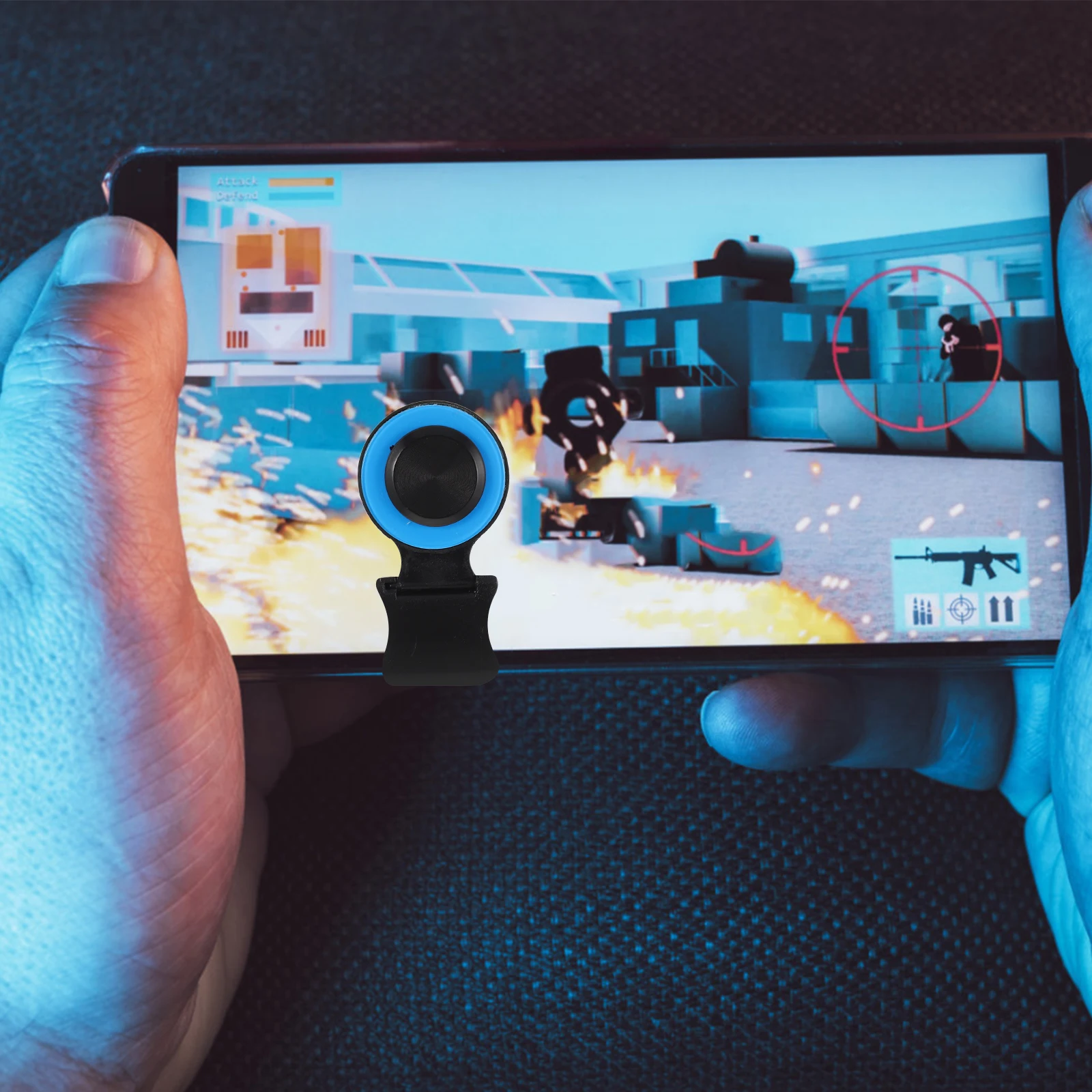 

Game Controller Clip Dual Triggers Cell Phone Mobile Bracket Holder Portable Durable Gamepad Joystick Gaming Accessories