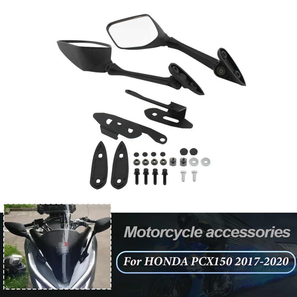

PCX125 PCX150 Motorcycle Rear View Mirror Side Mirrors For Honda PCX125 PCX-125 PCX150 PCX-150 PCX 125 150 2017 2018 2019 2020