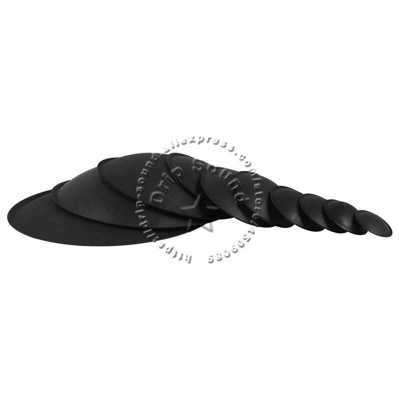 2pcs Audio Speaker Dust Cap Bass Woofer Cap Protector Loudspeaker Paper Dome Cone Cover Replacement Accessories 28-168mm
