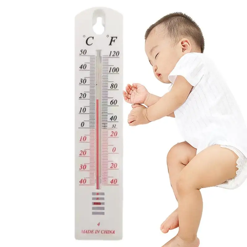 Garden thermometer Wall Hang Thermometer Indoor Outdoor Hanging Garden Greenhouse Temperature Gauge for House Office