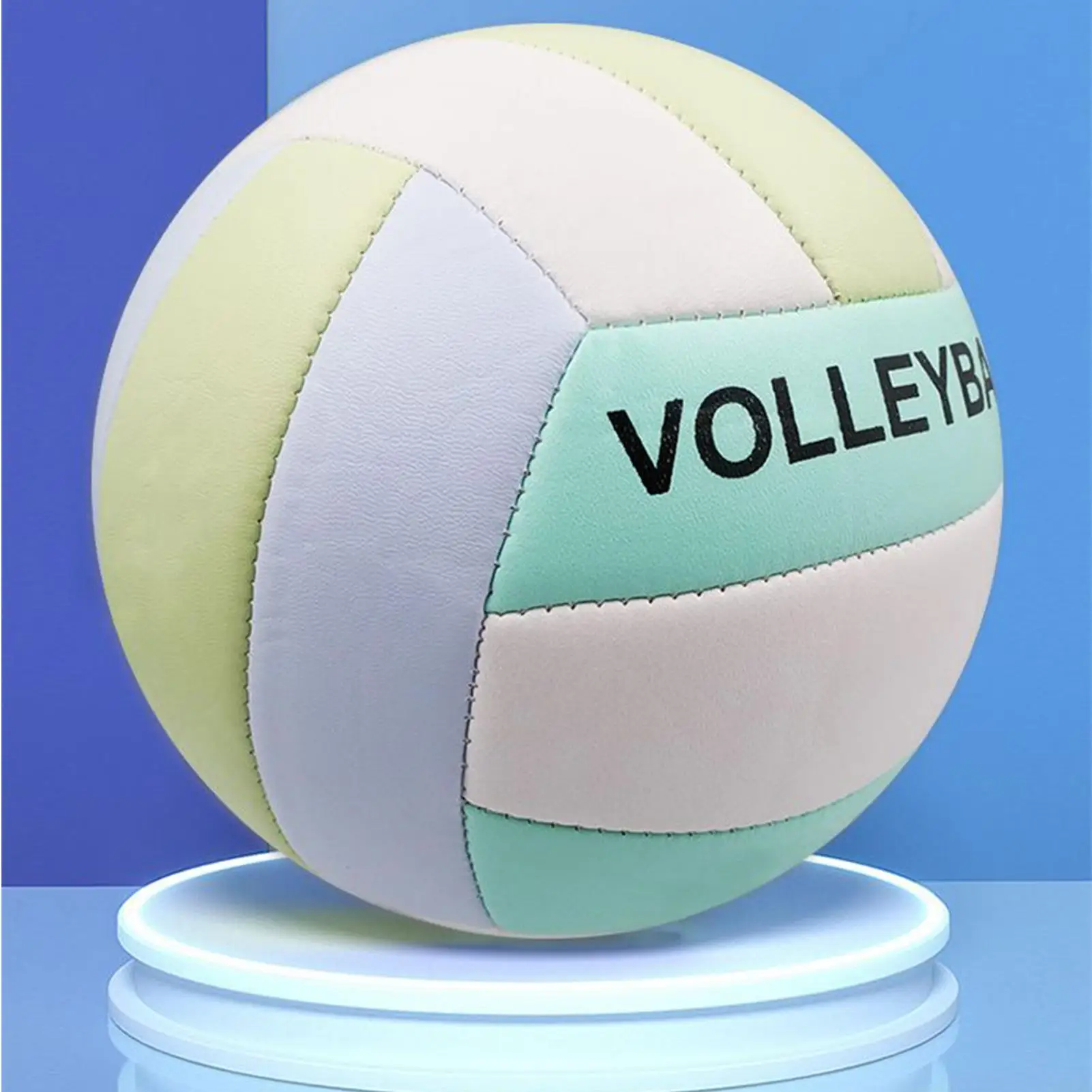 Professional Volley Ball Thickened Surface Soft Leather Volleyball Waterproof Game Play Volleyballs for Womens Mens