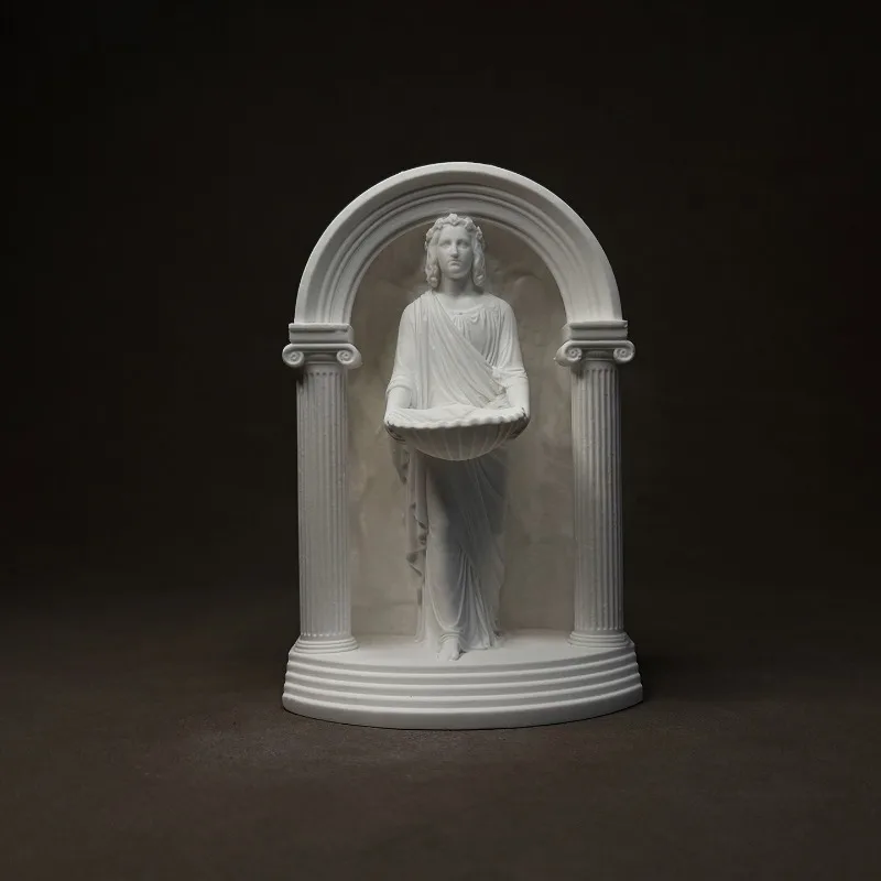 Goddess Statue European-style Plaster Figure Sculpture Ornament for Home and Office Desktop Small Figure Home Decoration Gifts