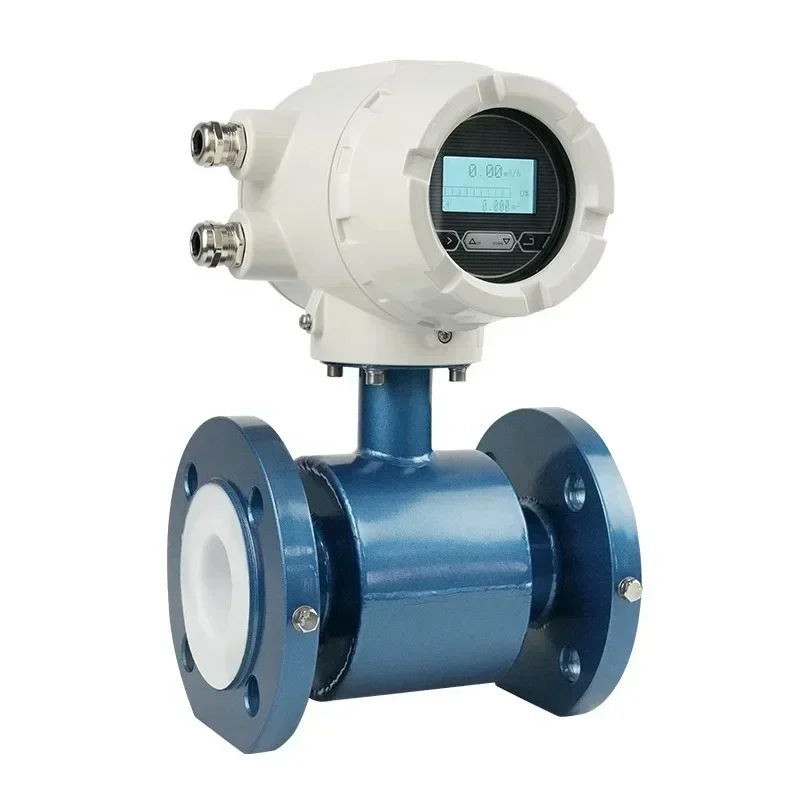 Industrial type digital electromagnetic flow meter water price factory outlet