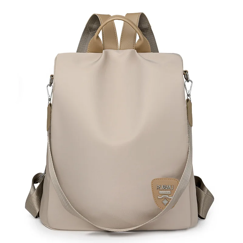 Anti-theft Duffel Bag for Ladies - New Trendy Waterproof Oxford Fabric Backpack for Commuting, lightweight and Large Capacity SC