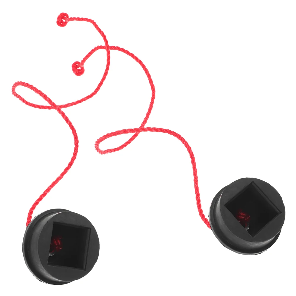 

2Pcs Cue Chalk Holder Rubber Non Slip Pool Billiard Chalk Cover Snooker Cue Tips Case Cord Snooker Pool Replacement