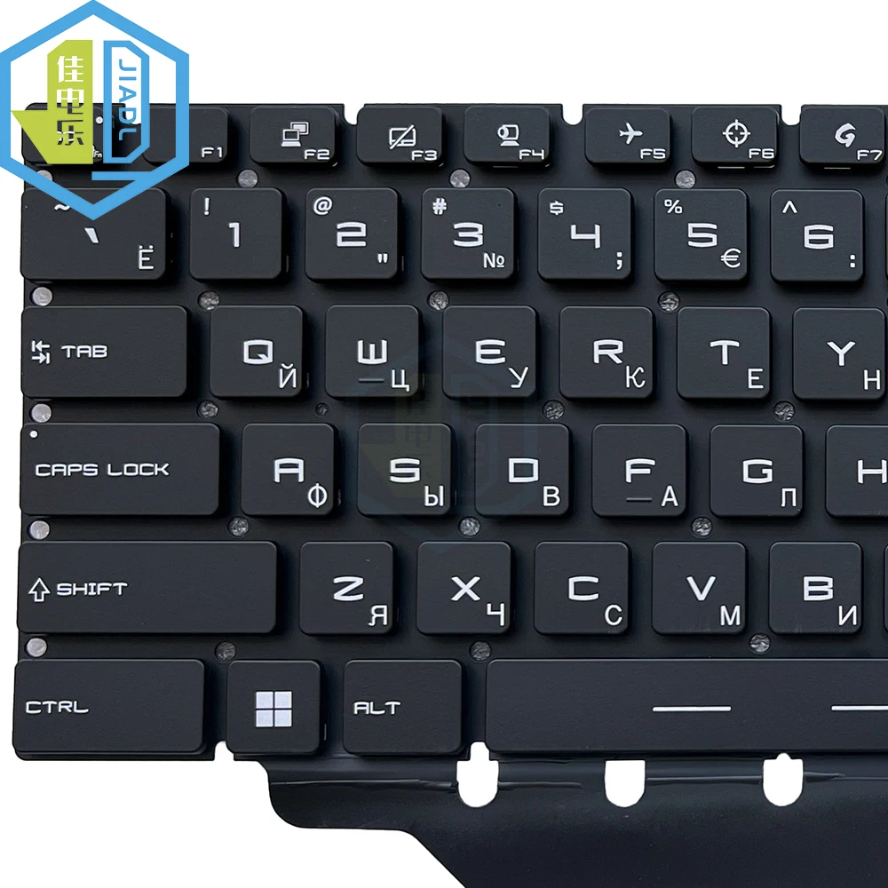 RU Russia RGB Buckle Backlit Keyboard For MSI GP76 GL76 GE76 GL75 GF75 GS75 GT76 GS76 MS -17K3 17K2 17K1 17K4 10UG GE76 MS-17K5