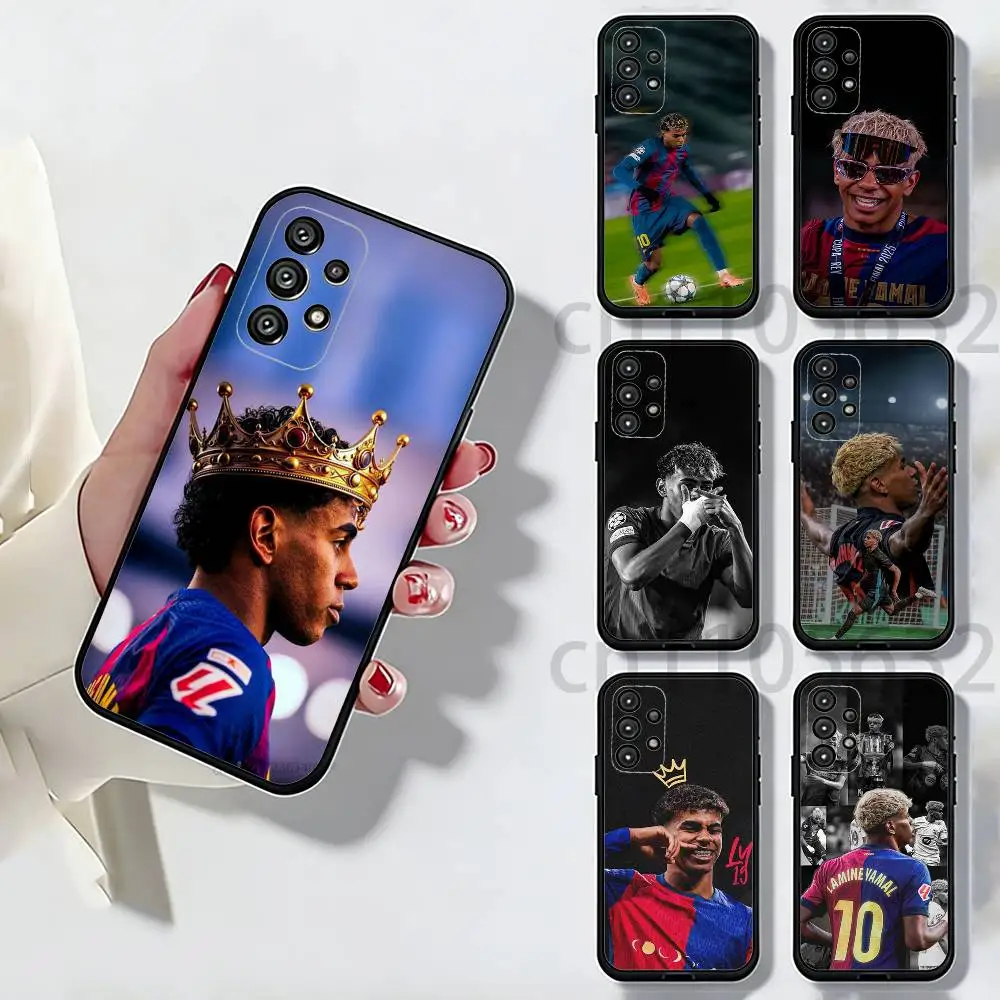 L-Lamine Sport-19 Y-Yamals Phone Case For Samsung Galaxy A54,34,24,73,53,52,52S,04S,04E,A72 Cover