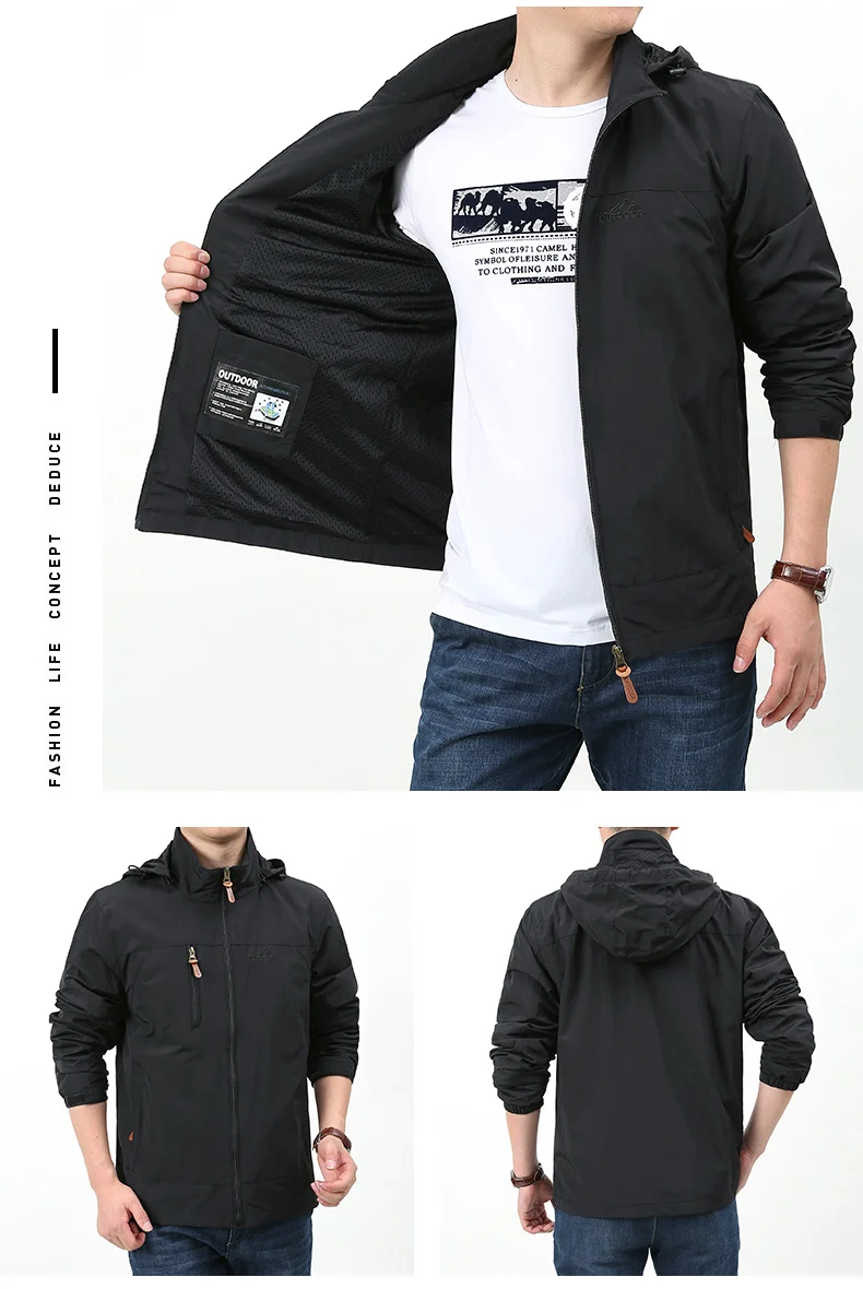 Waterproof Windbreaker Jackets Men Naturehike Casual Hiking Tactical Jacket Women Multi-pocket Hooded Fishing Windproof Coat 23 Seac2d518cc7e48eba482c4ac975ac50da