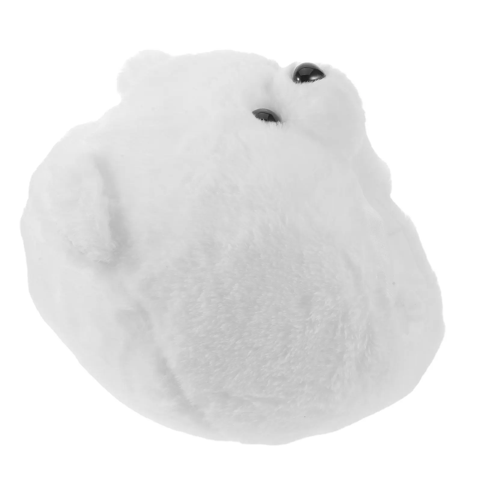 Gorro de oso polar, gorro suave de animal, gorro cómodo para fiestas, accesorio de cosplay para Halloween, Navidad, Pascua