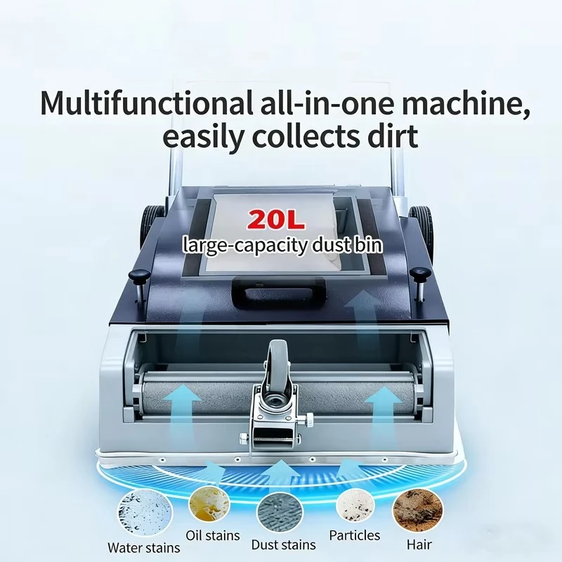 Dry Vacuum Cleaner Machine Portable Small Escalator Cleaning Machine for Removing Dust From Escalator