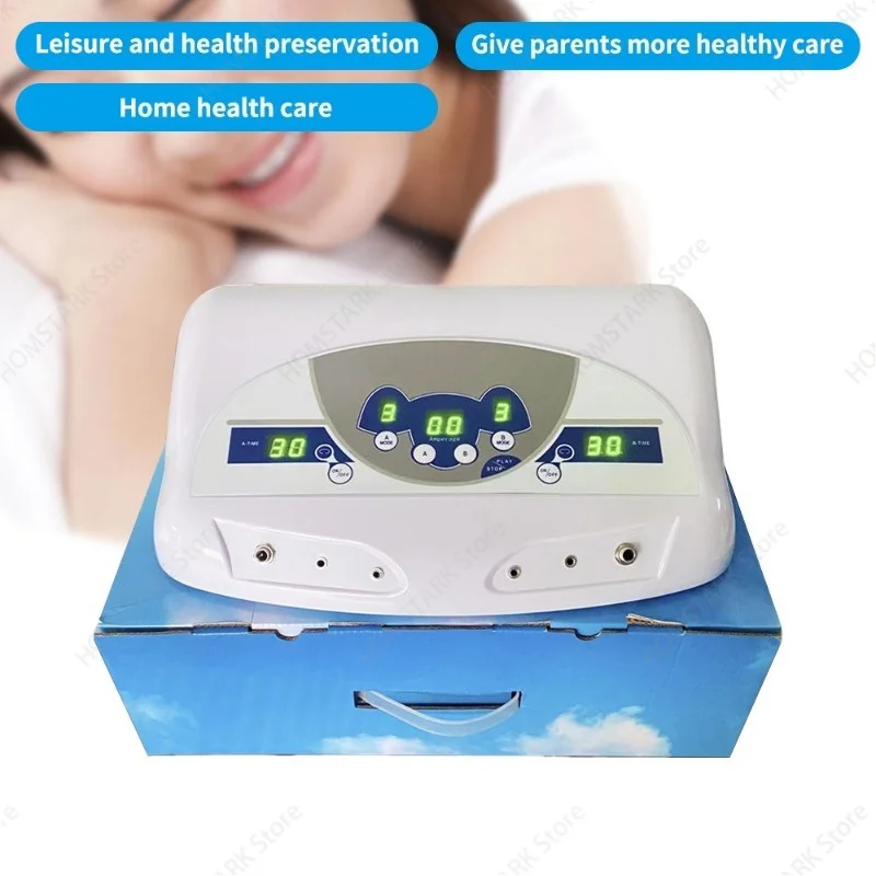 Ionic Foot Spa Bath Detox Machine, Home Use Heavy Metal Foot Detox Device with Clean Array for Foot Therapy