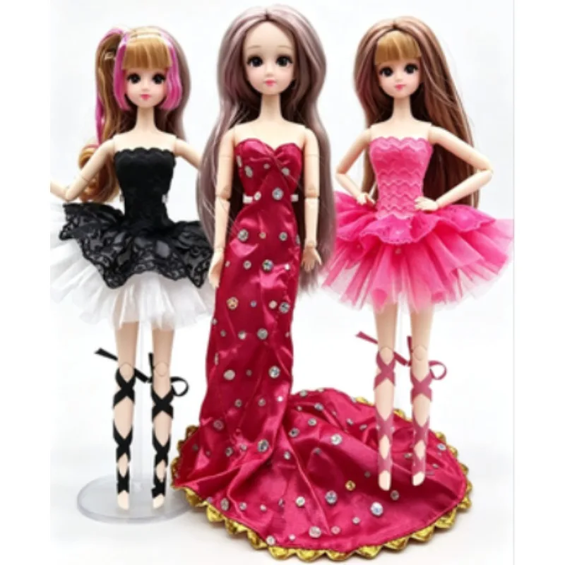 LXKD16K1 Beautiful dress top skirt suit clothes gifts for your 1/6 babi xinyi fr fr2 mizi Mengfan dolls