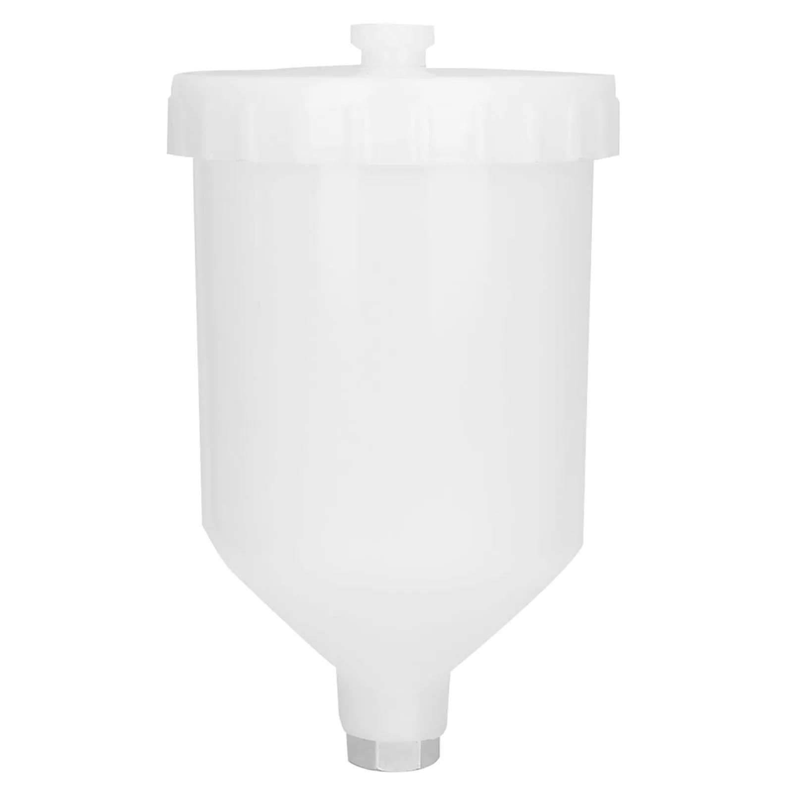 600ml Spray Gun Pot Plastic Stainless Steel Threaded Connector Hand Tool Accessories Sprayer Stainless Steel Threaded Connector