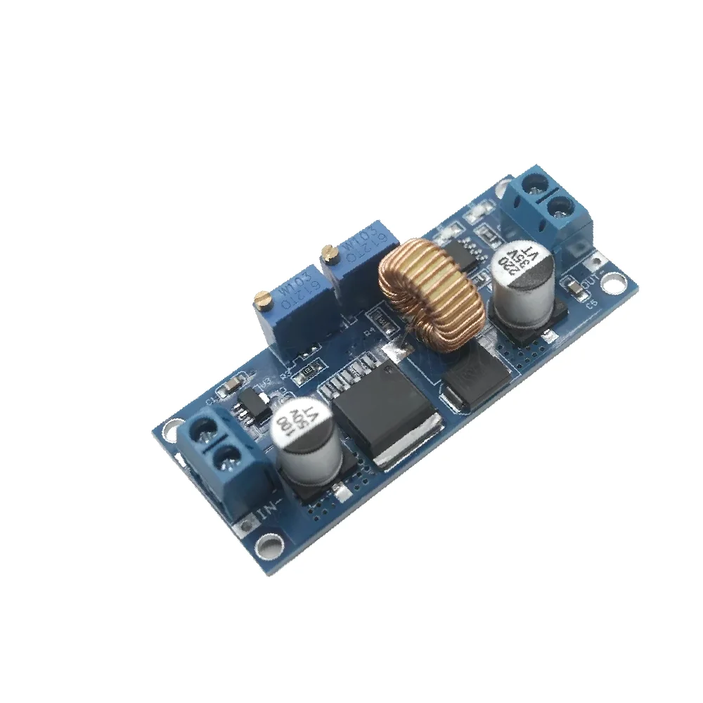 5A Constant Current Constant Voltage Buck Board, DC 4-38V to 1.25-36V Adjustable Low Ripple Step Down Converter XL4015